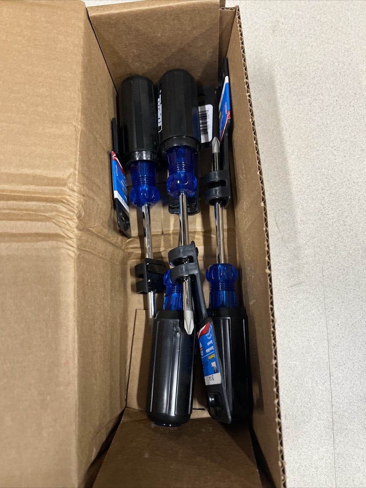Ideal 35-194 Phillips Screwdriver #2 x 4" (4 PACK)