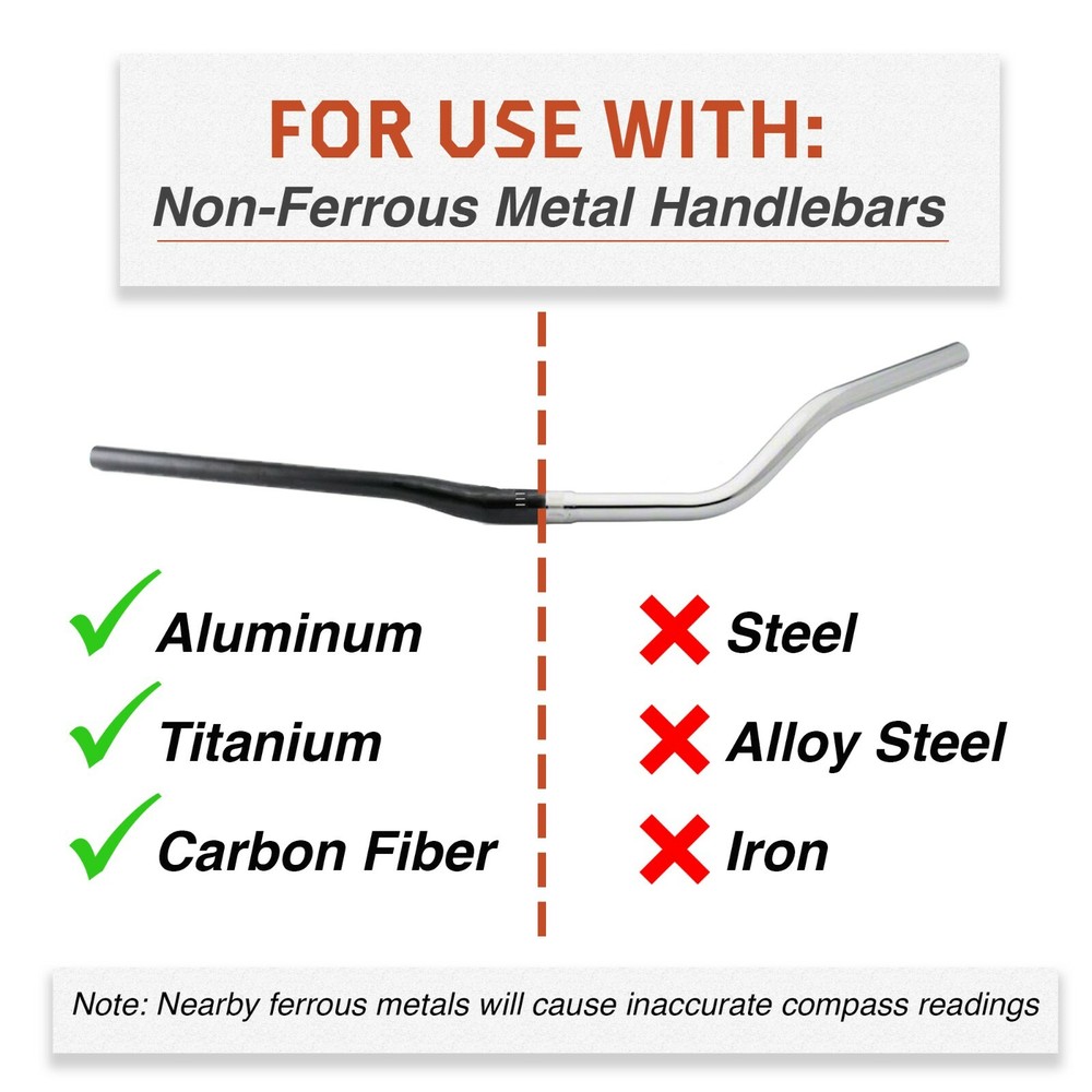 Sun Company Clip-On Compass for Bikes