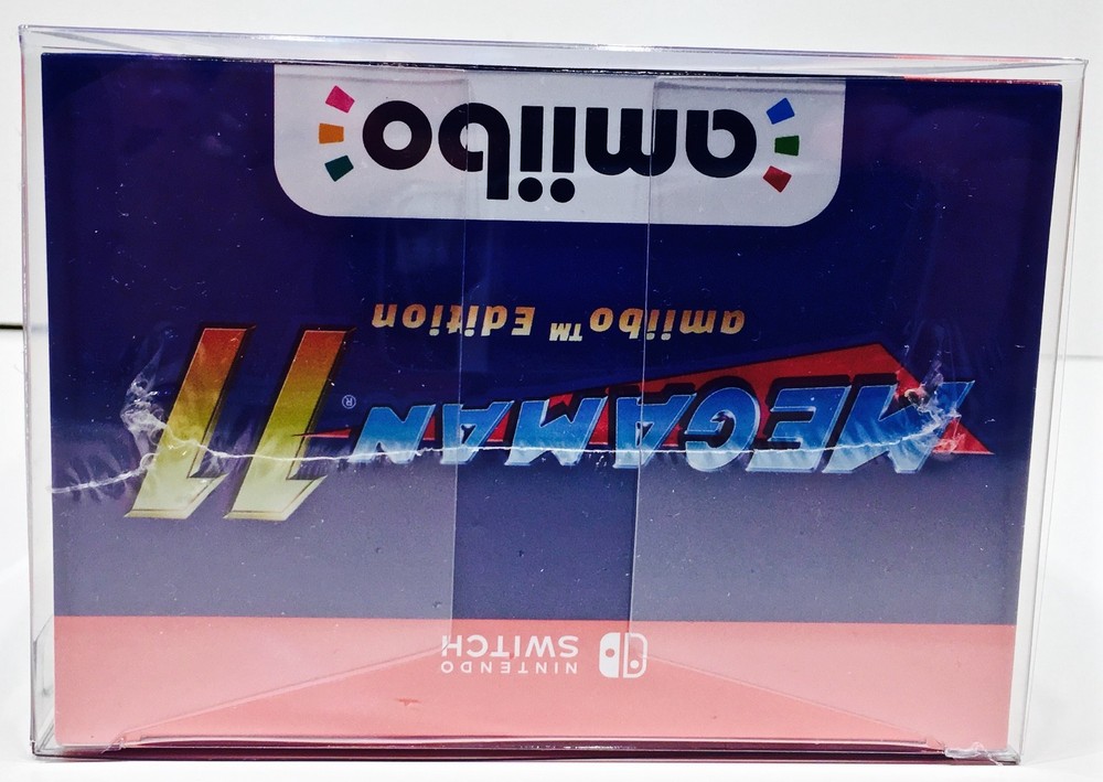1 Box Protector For MEGA MAN 11 AMIIBO EDITION Nintendo Switch Display Case