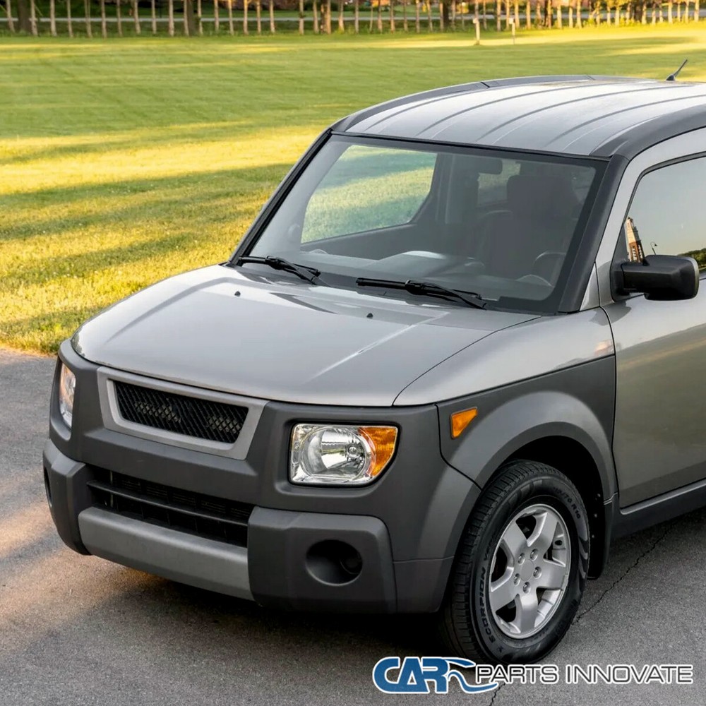 Fits 2003-2008 Honda Element Clear Headlights Left+Right Pair Assembly 03-08