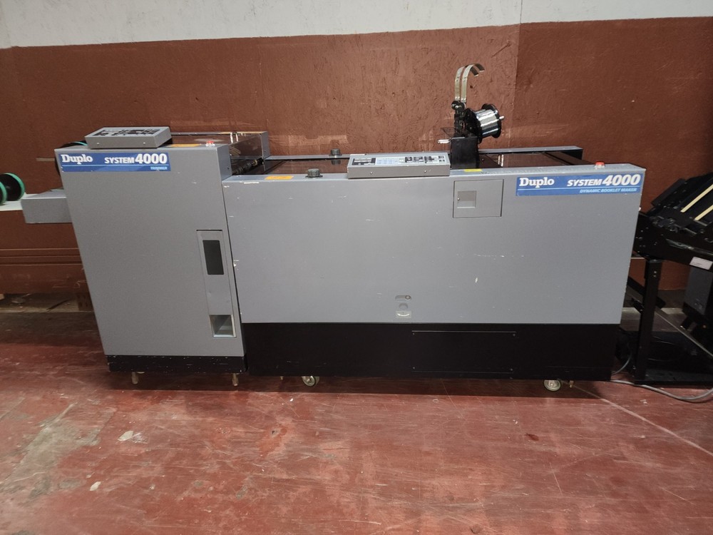 Duplo System 4000 10 Bin Collating System