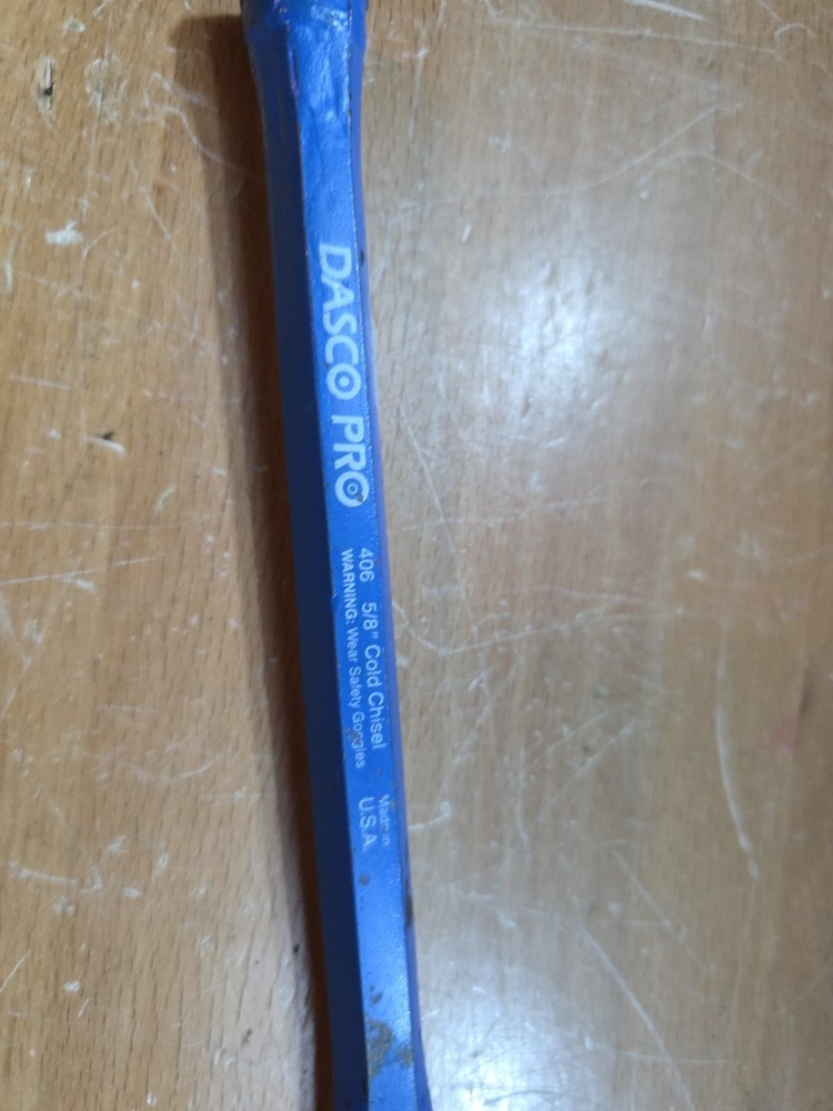 Dasco Pro 406 Cold Chisel, 5/8