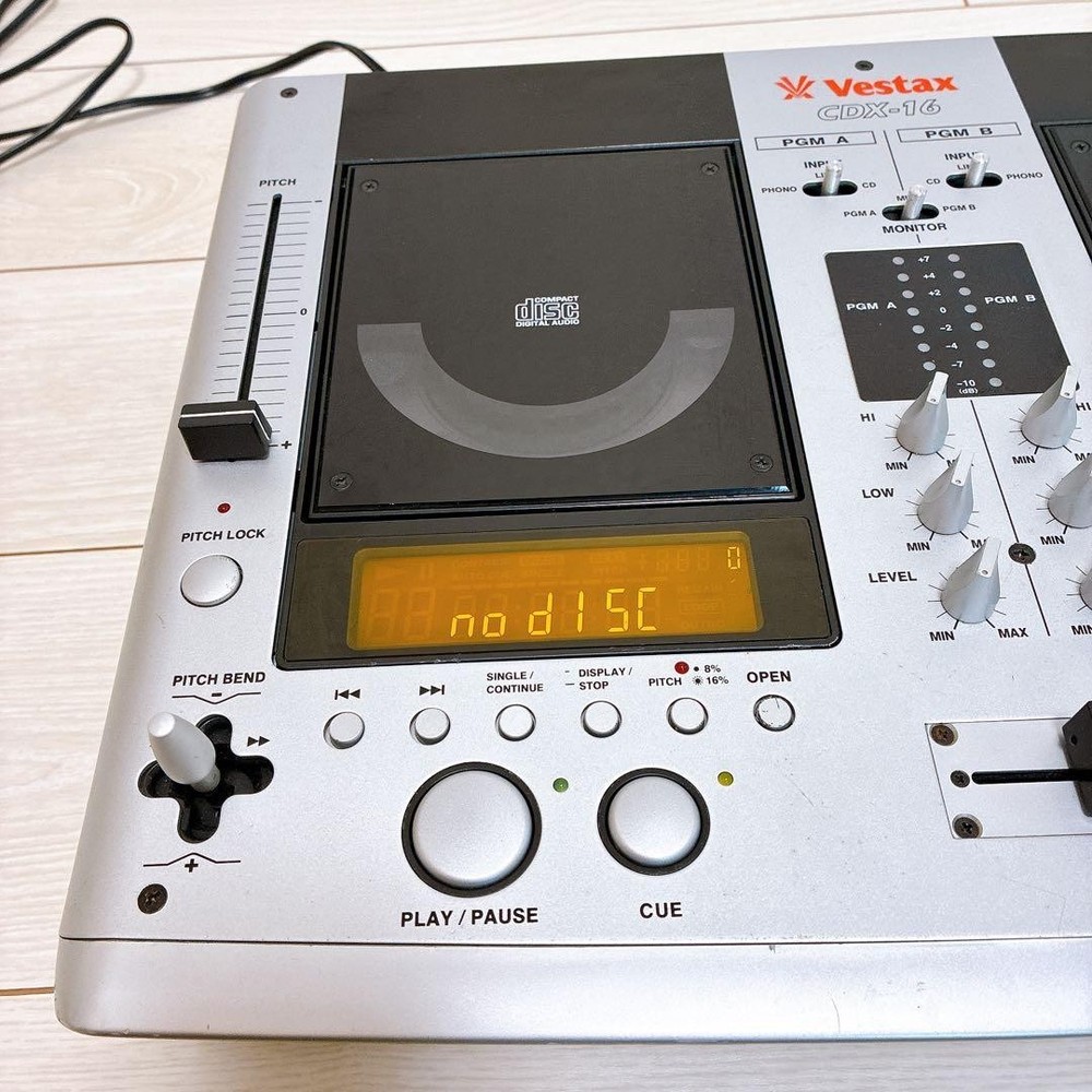 VESTAX Dual CD Player CDX-16 JUNK