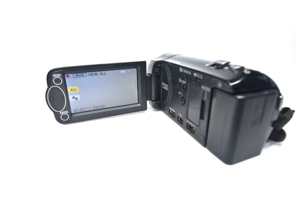 Panasonic HDC-SD40 Handheld High Definition HDD Camcorder Black Tested