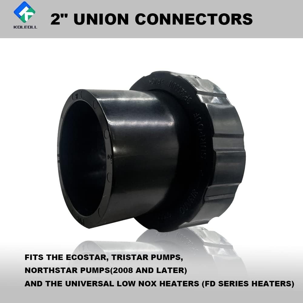 SPX3200UNKIT Union Connector Replacement Kit Compatible with Hayward Select...