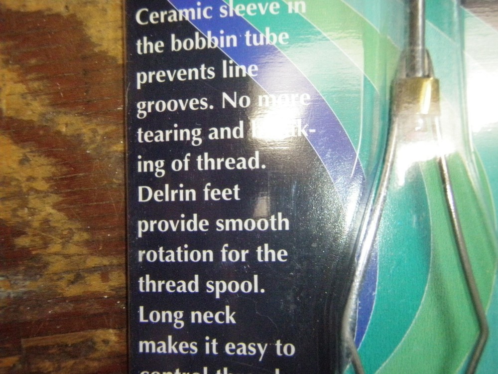 Ceramic Fly Tying Bobbin 3" New