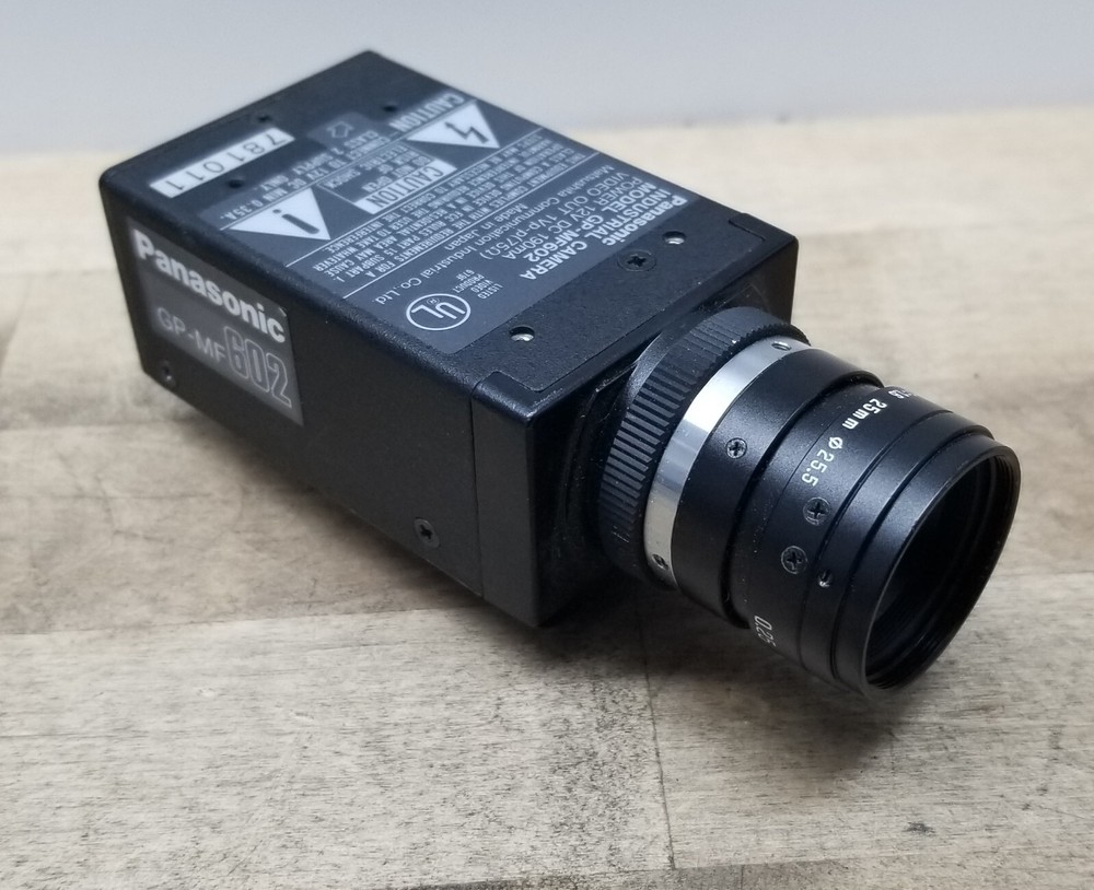 Panasonic GP-MF602 CCD Camera Module with 1:1.6 25mm 25.5 Lens