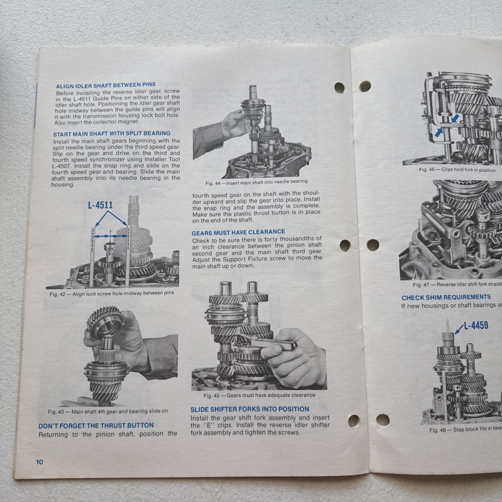 Chrysler Dodge 1978 Servicing The A-412 Transaxle And Clutch Reference Book