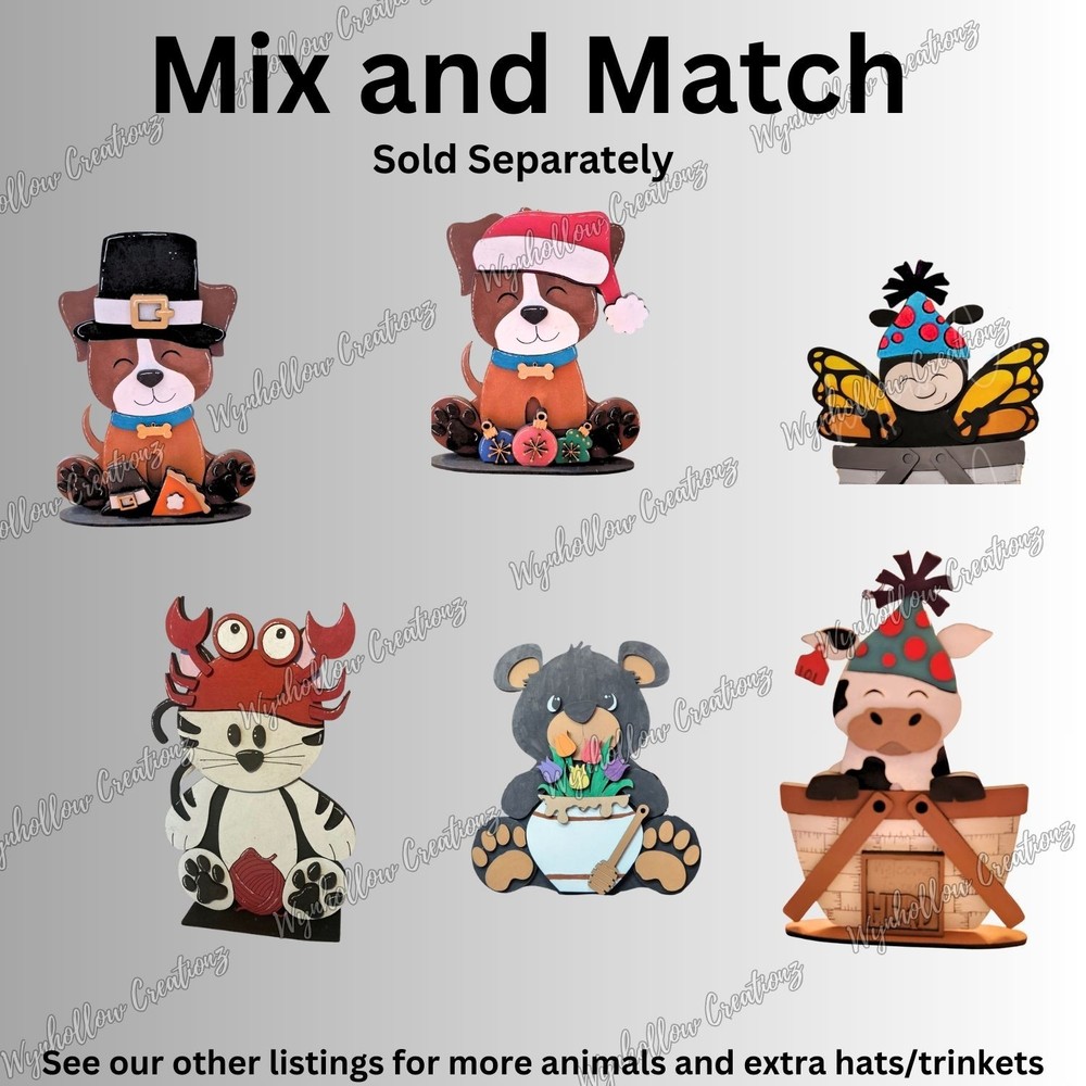 Sitting Duck Interchangeable With 13 Hats
