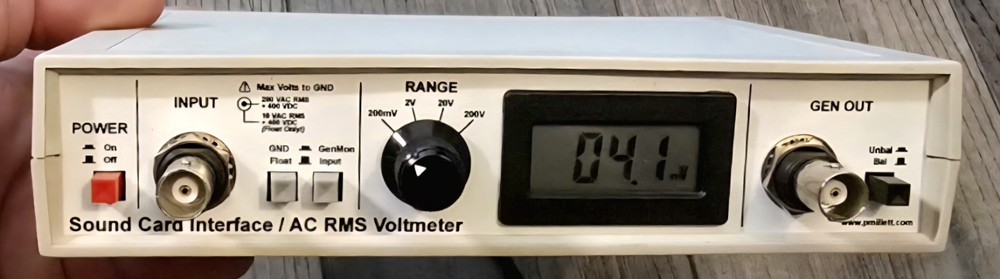 Peter Millet PC Sound Card Interface