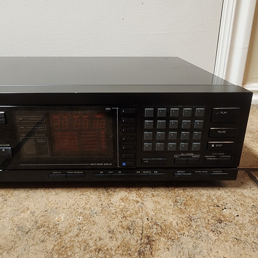 JVC XL-M700 Compact Disc Automatic Changer 6 READ DESCRIPTION