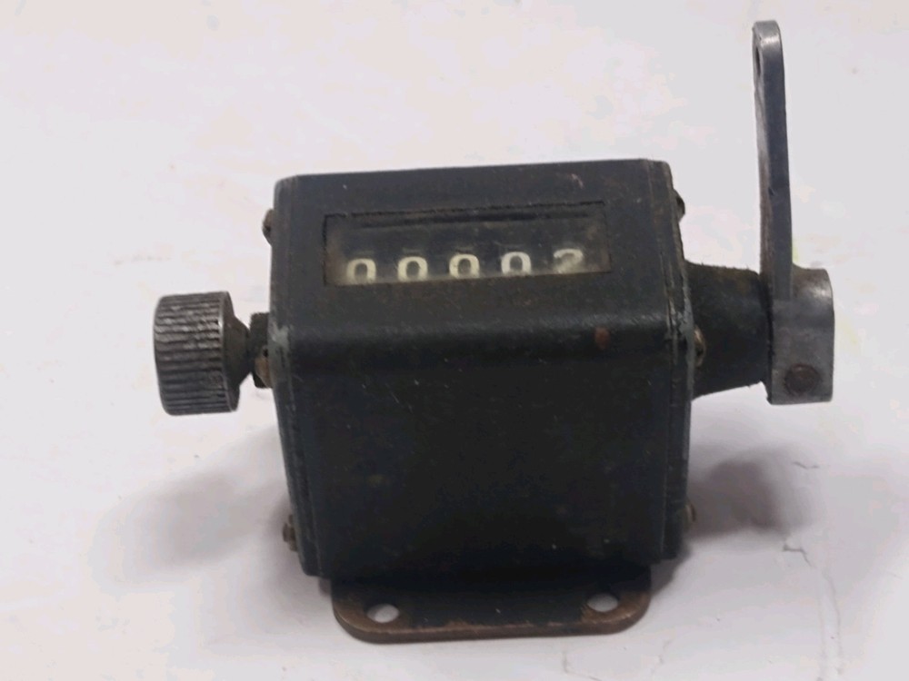 Vintage 5 Digit Mechanical Mini Counter Working as it should.