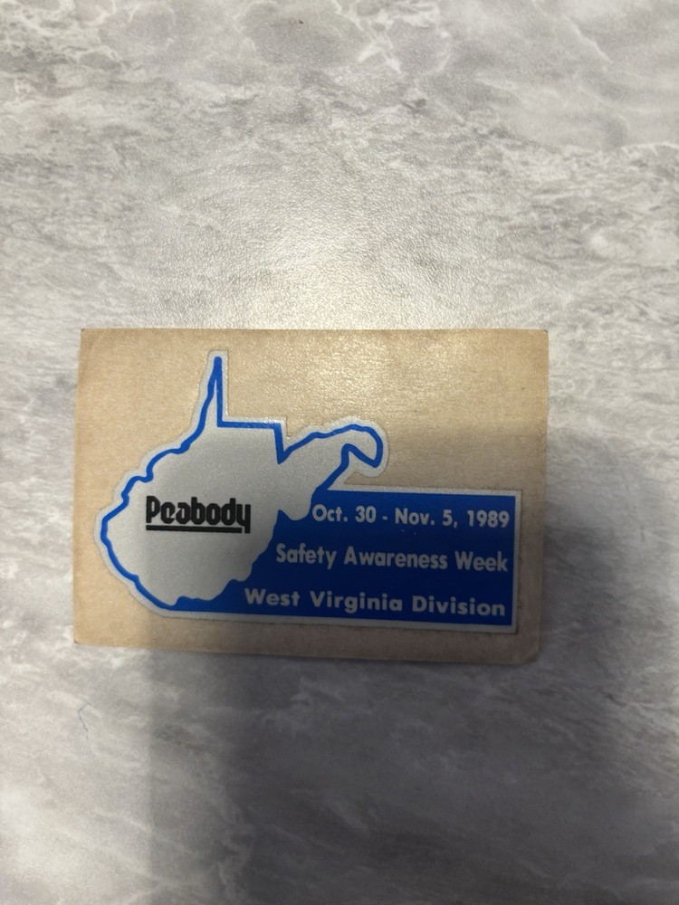 coal mining stickers(2026 Listing) Nice Peabody
