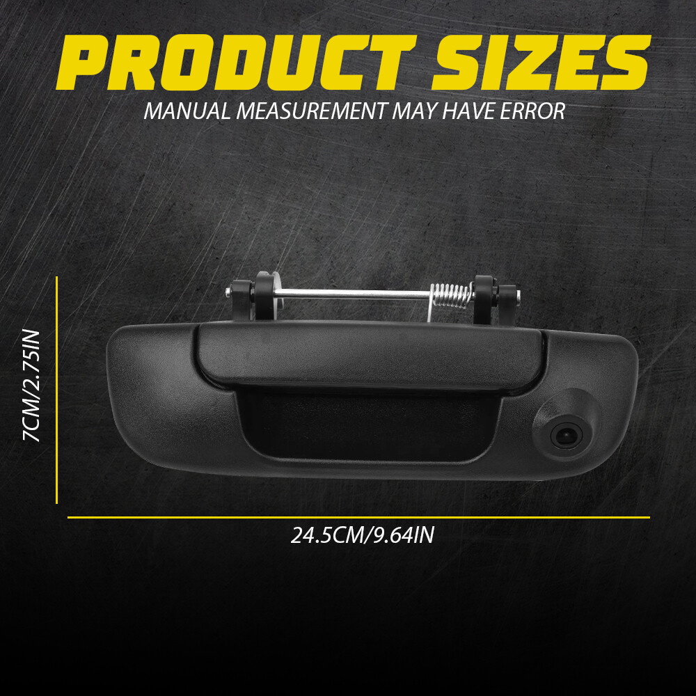 Tailgate Handle Backup Camera for Dodge Ram 2002-2008, 1500 2500 3500 2002-2009