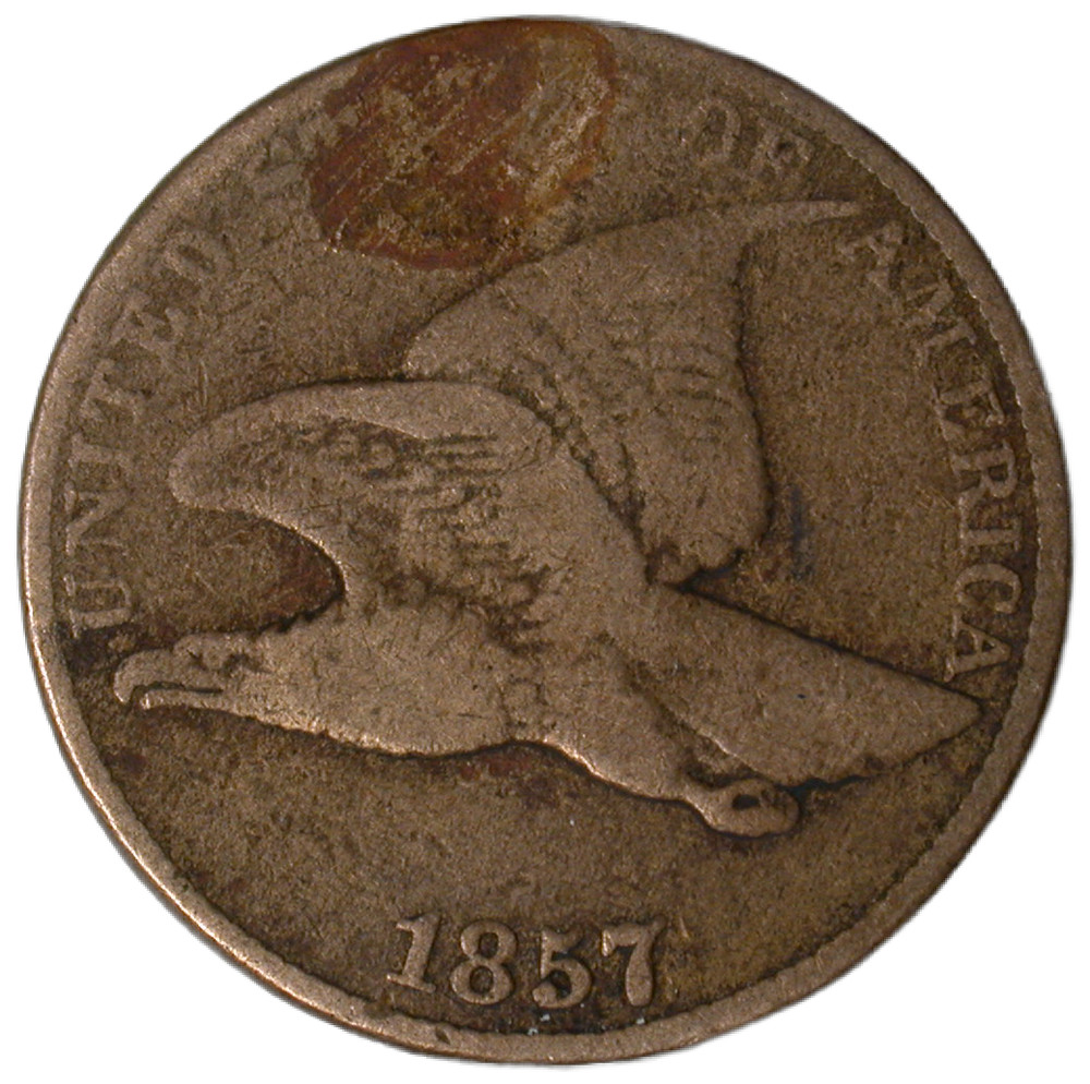 1857 Flying Eagle One Cent #3