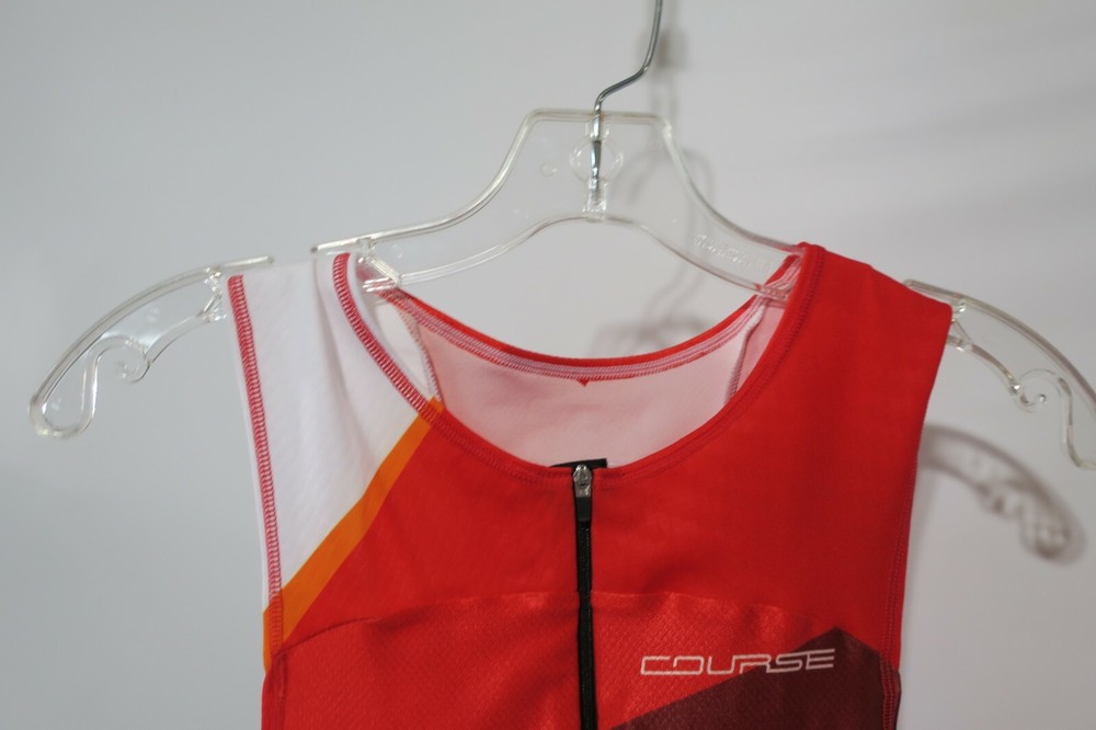 Louis Garneau Men's Tri Course Sleeveless Tri Top Medium Multi Colored