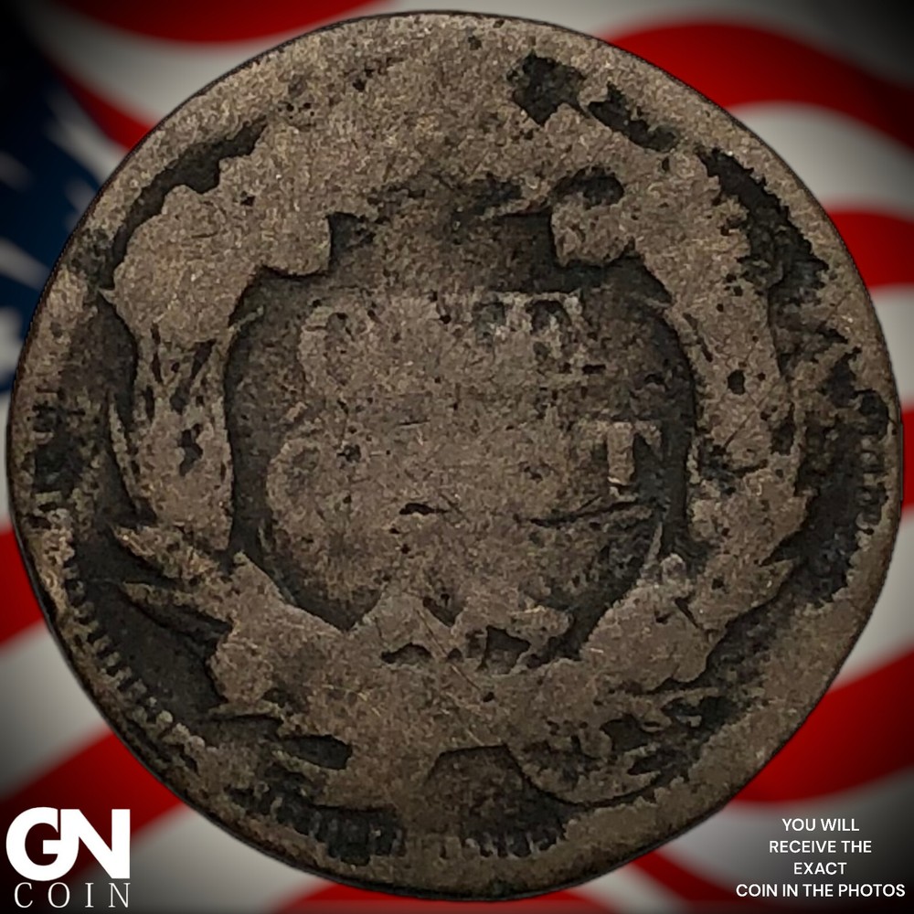 1858 Flying Eagle Cent Penny X2229