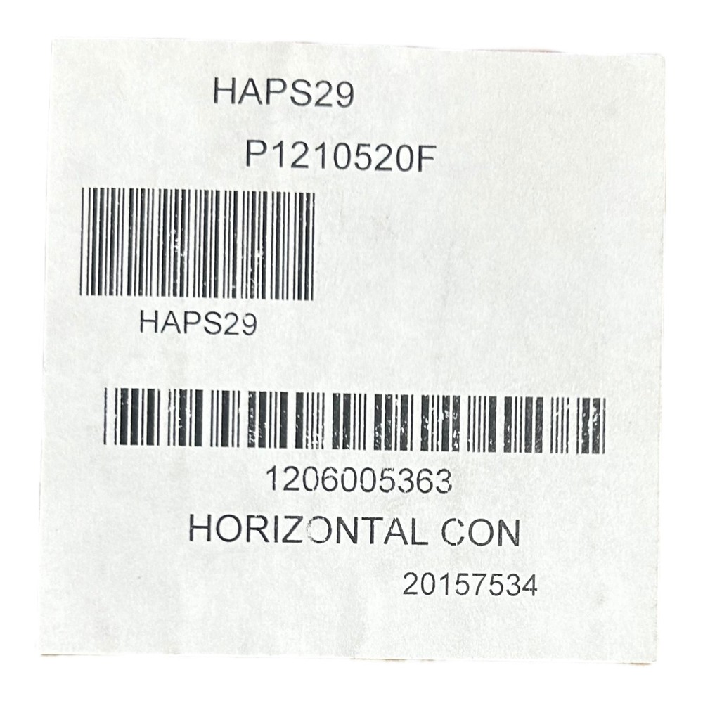 Goodman/Amana, HAPS29, High Altitude Pressure Switch