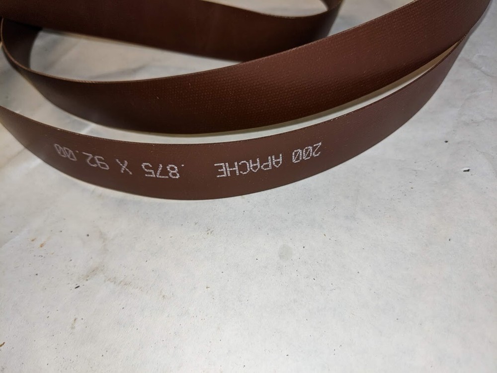 TORNOS SCREW MACHINE FLAT BELT 200 APACHE .875 x 92.00
