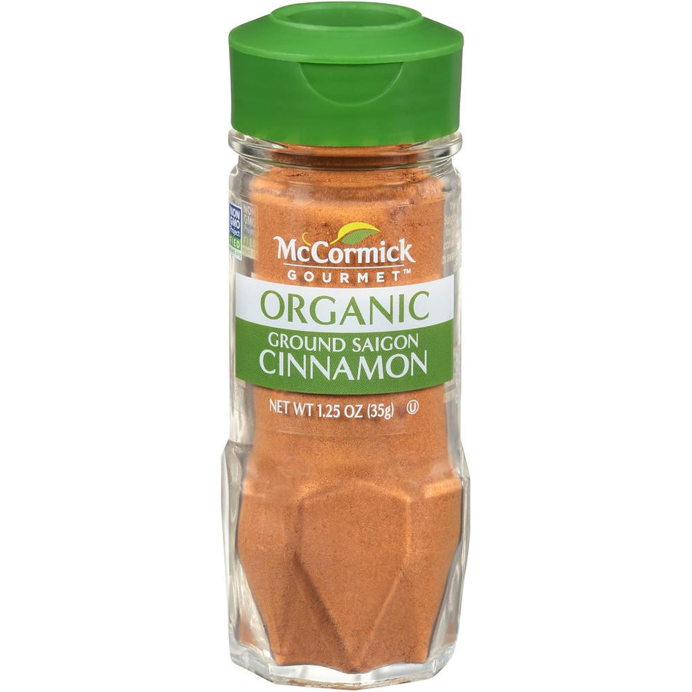 Organic Ground Saigon Cinnamon, 1.25 Oz