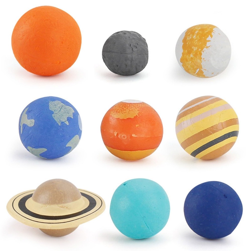 9 Piece Universe Planet Solar System Model Nine Planets Model Solar System Pl...