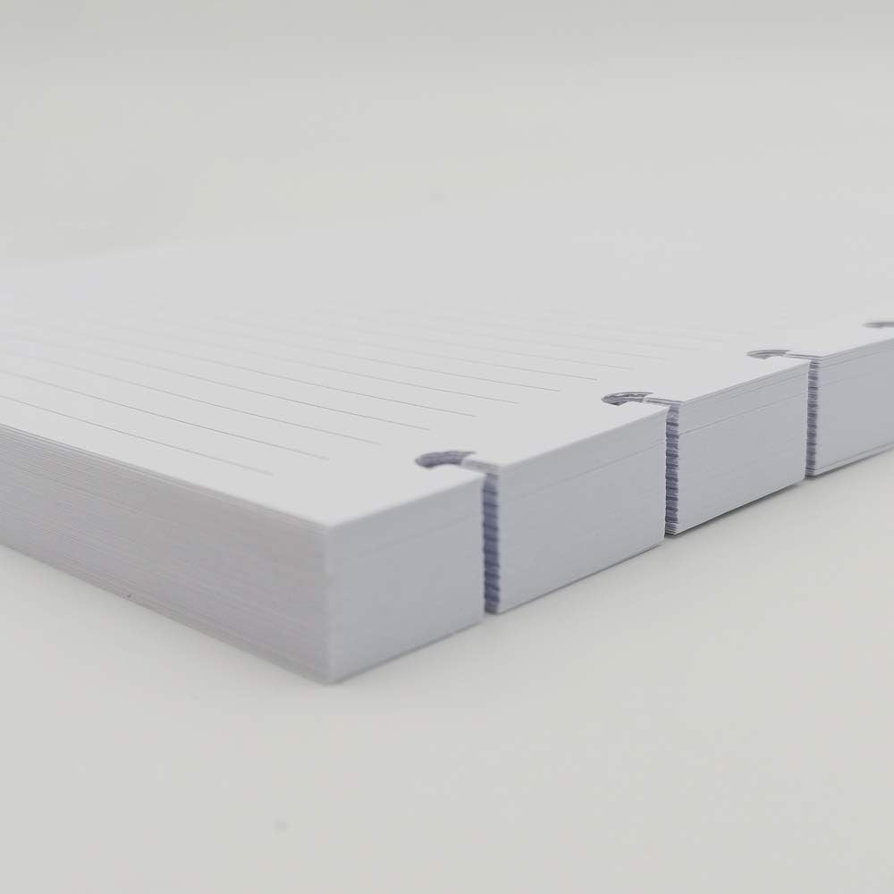 Junior Size Discbound Refill Paper - 8 Discs 500 Sheets, White