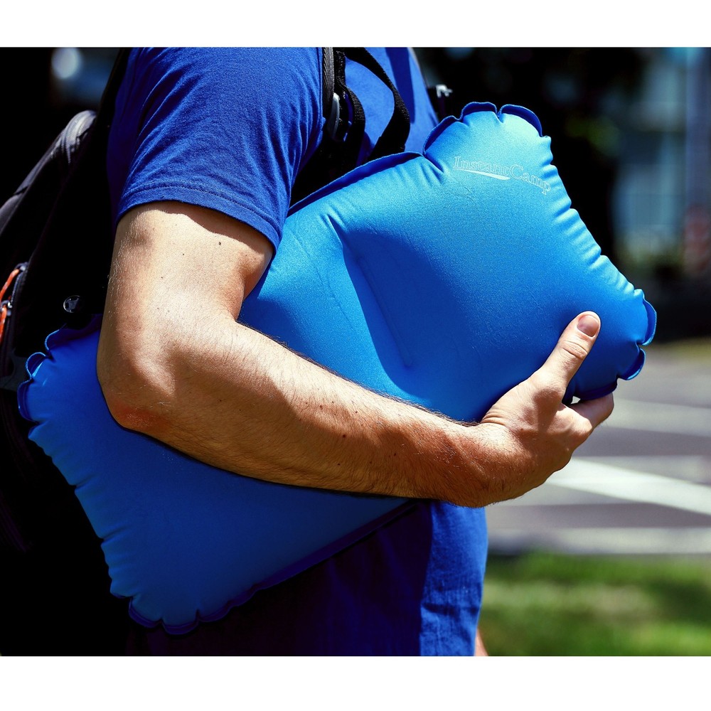 InstantCampTM Lightweight "Cloud" Camping Backpacking Hiking Pillow - Inflatable