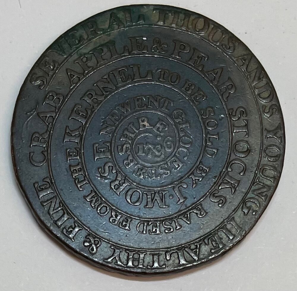 Gloucester Newent Half Penny Token. Ref T20