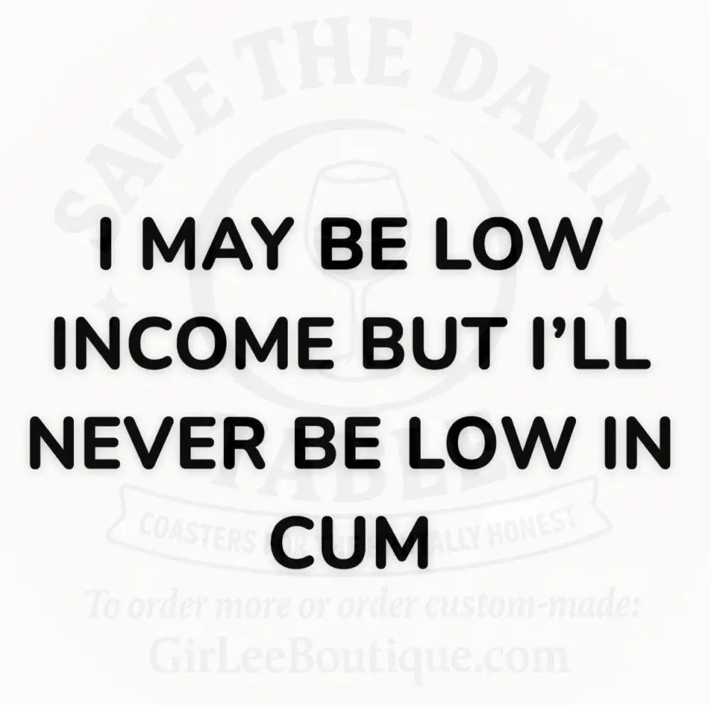 Handmade Coaster: Priorities and Protein