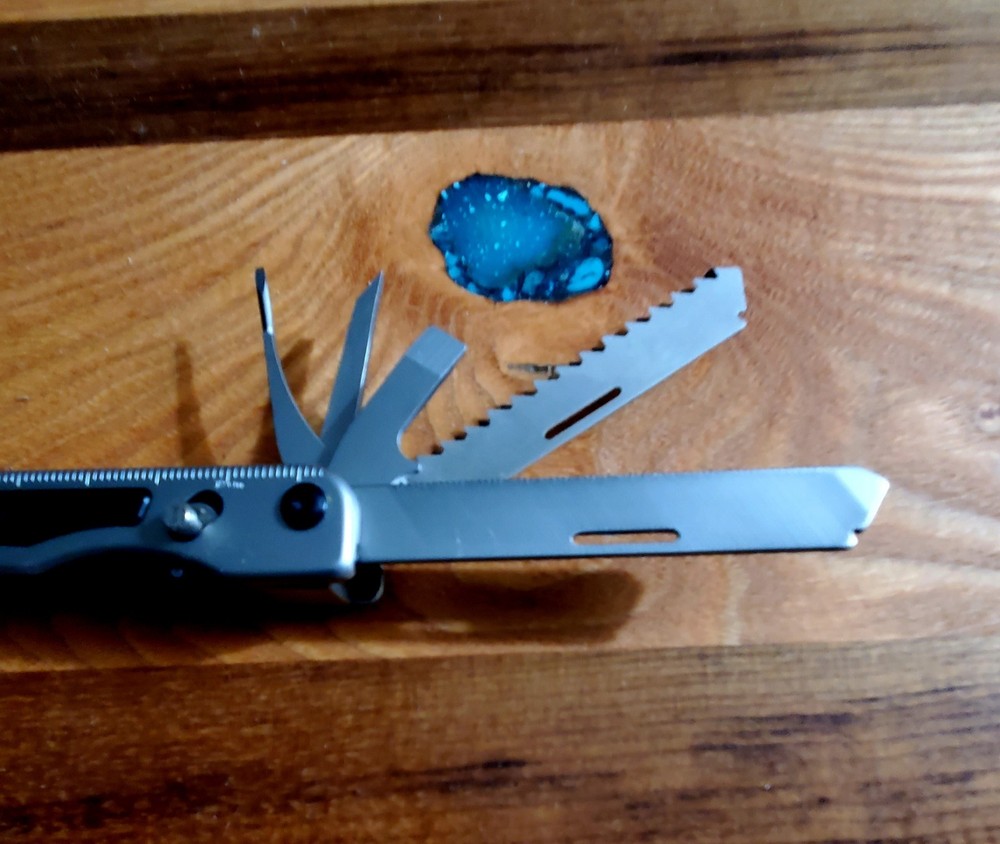 SOG PowerPlay Multitool Retired Pliers, Knives, File...