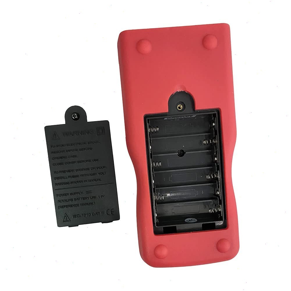 Digital Phase Voltmeter Clamp Meter Three phase 600V 600A 360° Current Detector