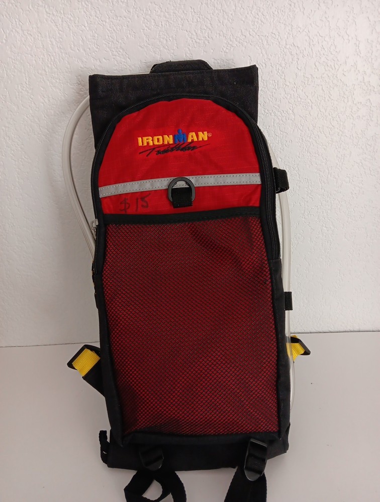 IRONMAN Triathlon Water Sipping Canteeen Backpack