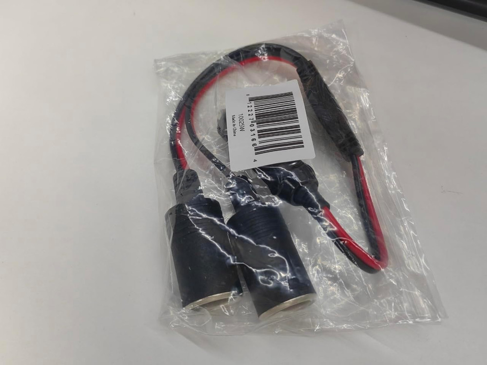 Nilight Car Cigarette Lighter Splitter Plug Socket 2-Way Splitter Splits 1 Car C