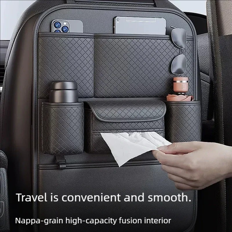 Car Seat Back Organizer - Multifunctional Storage for Car Essentials