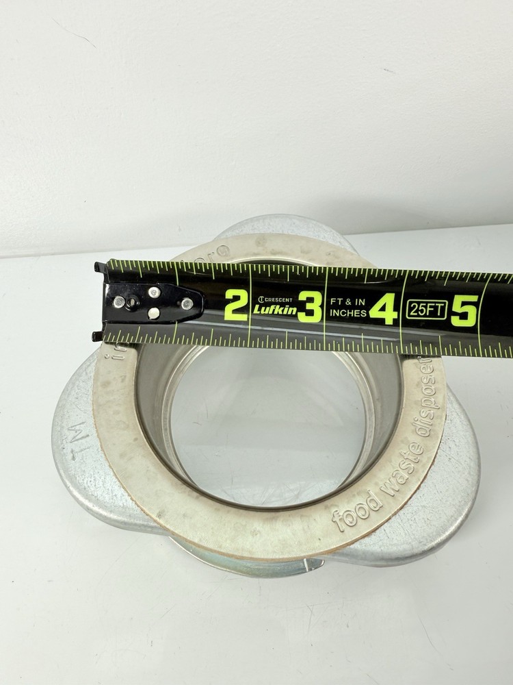 Quick Lock Mount in Chrome for InSinkErator Garbage Disposal