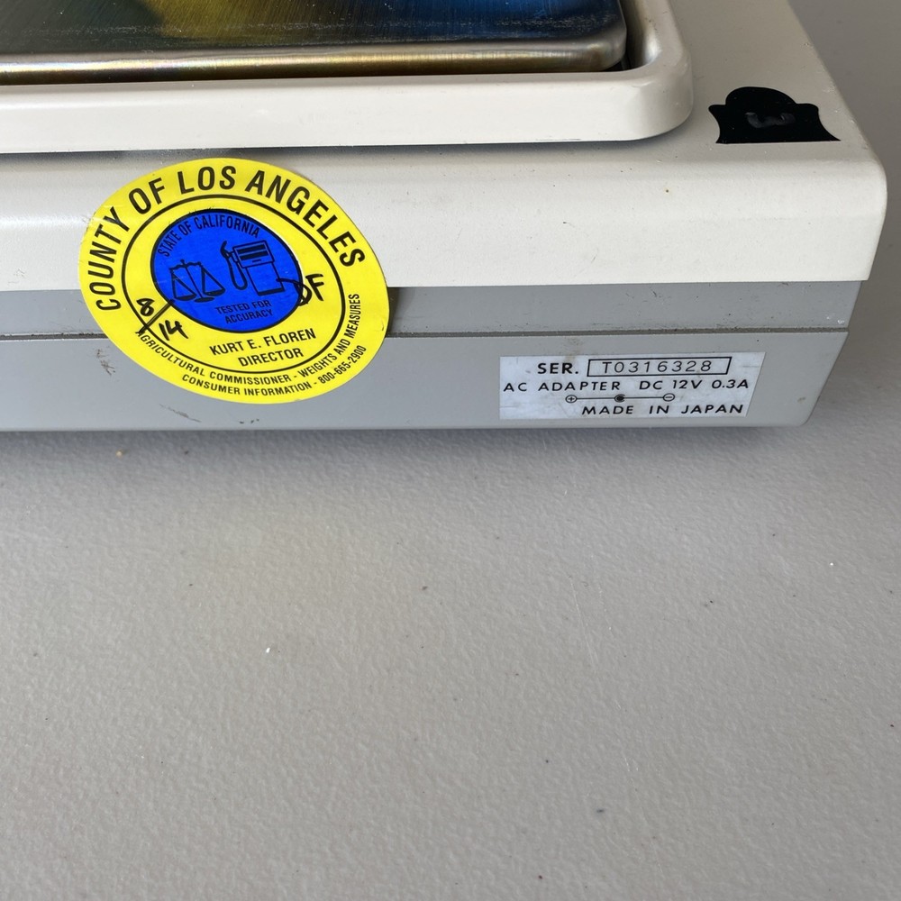 A&D GF-2000 Precision Lab Balance Compact Bench Scale Max 2100 g *(Read Descrip)