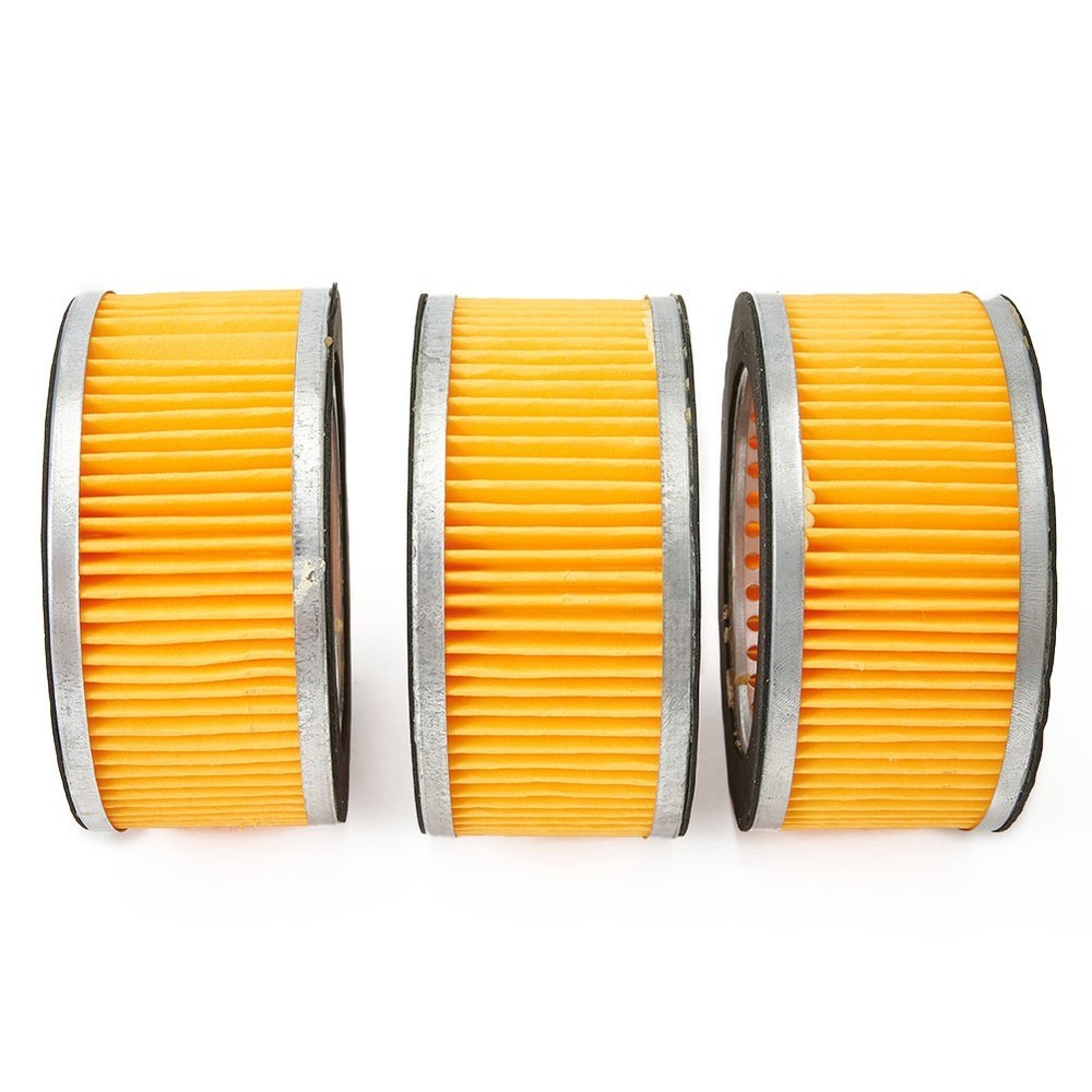 Yellow Cylinder Shape Air Compressor Element Filters Assembly Set Replacement