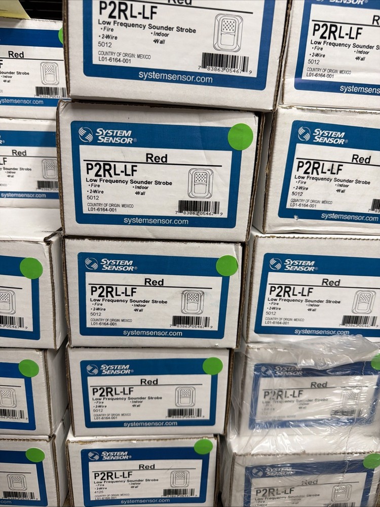 System Sensor P2RL-LF Low Frequency Sounder Strobe (SEALED)