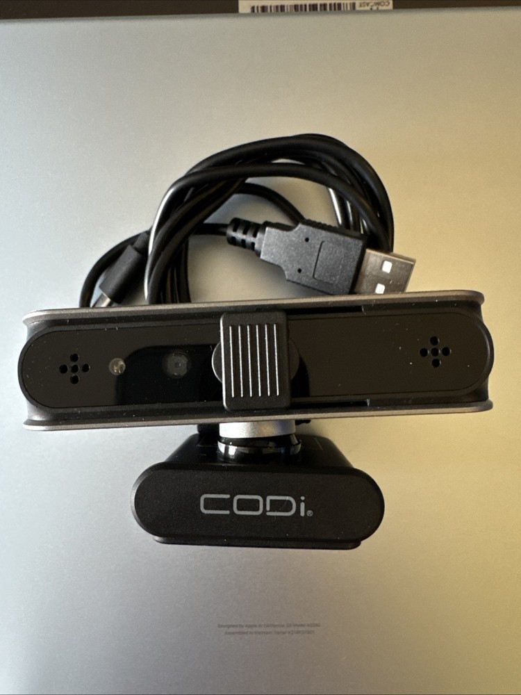CODi Allocco HD 1080P IR Facial Recognition Webcam (Windows Hello)