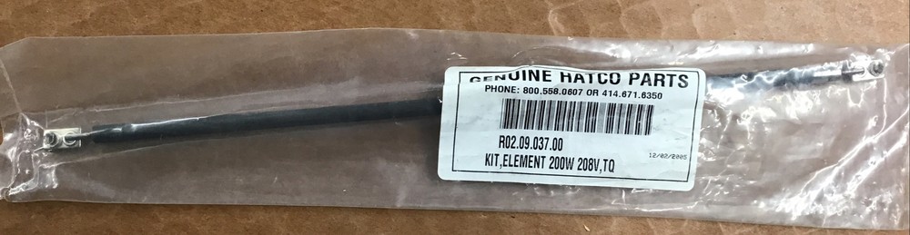 R02.09.037.00 Genuine Hatco Heating Element