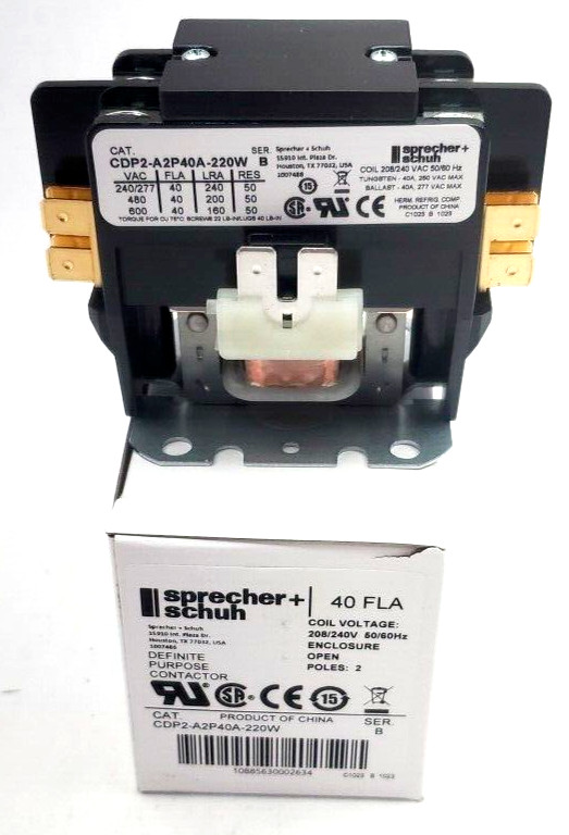 SPRECHER + SCHUH, CDP2-A2P40A-220W / CDP2A2P40A220W.