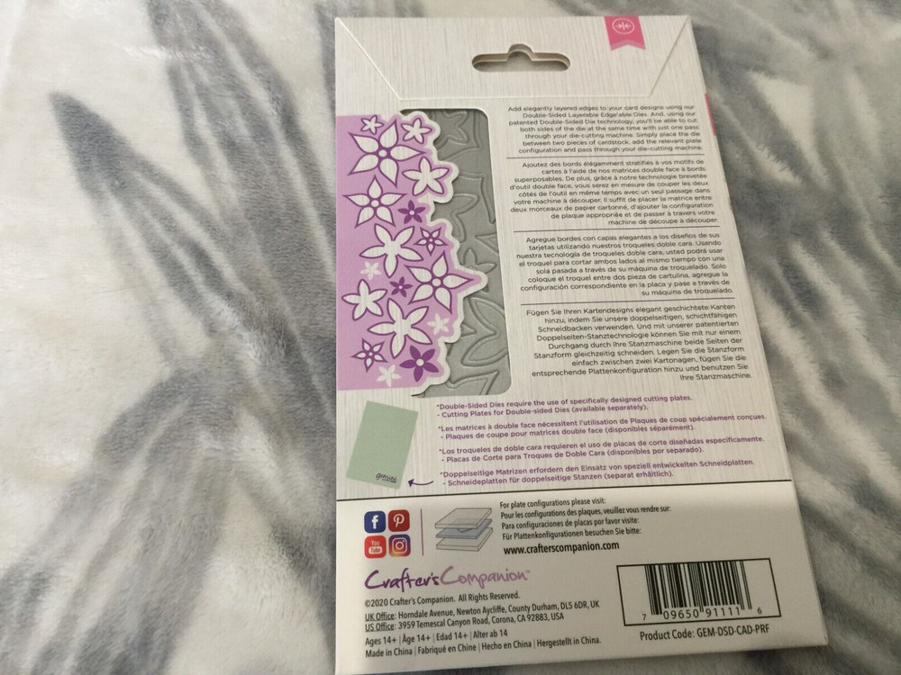 Gemini Layerable Edge'able Double-sided Dies Crafter's Companion