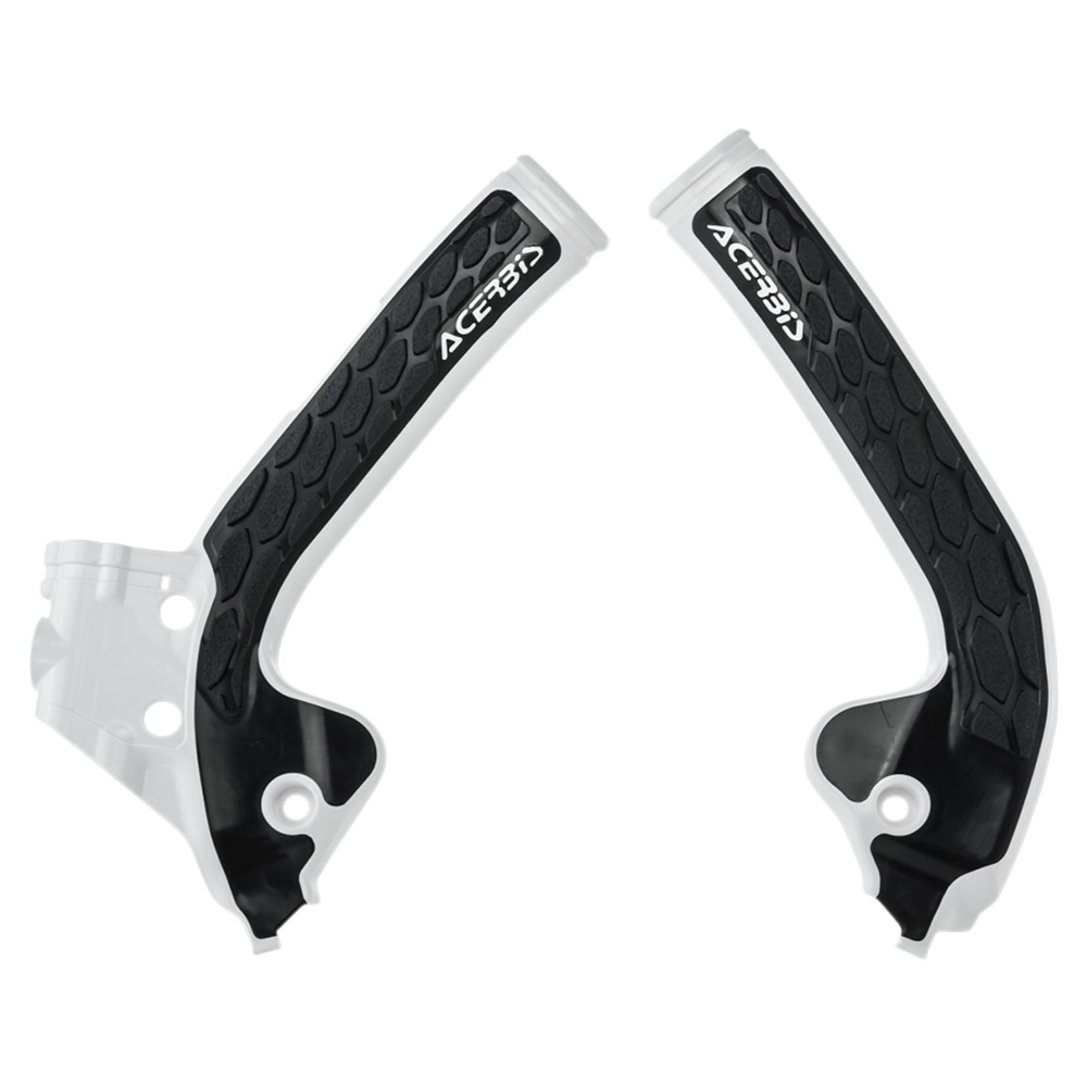Acerbis X-Grip Frame Guards - White/Black - 2686041035