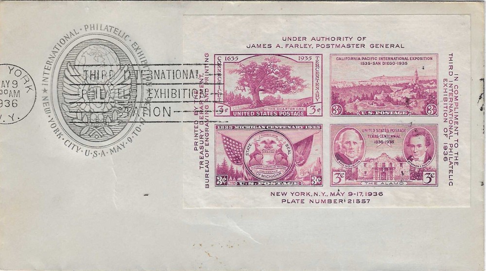 FDC     # 778-32  --  Tipex    --    1st  Farnam cachet