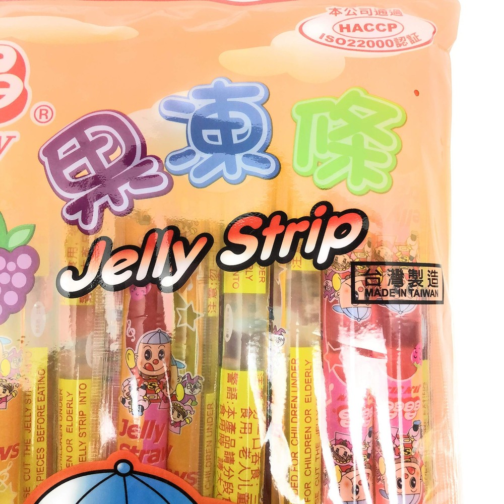 Jelly Filled Straws Assorted Flavors - 14.1 Oz Net Wt.