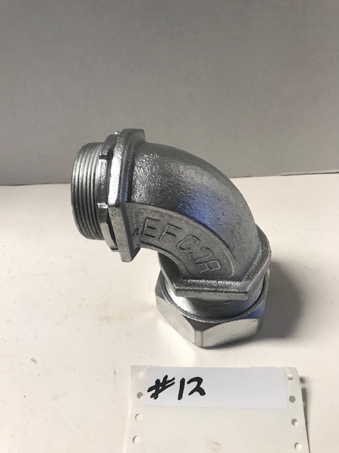 Efcor 2" Connector 90 Degree New