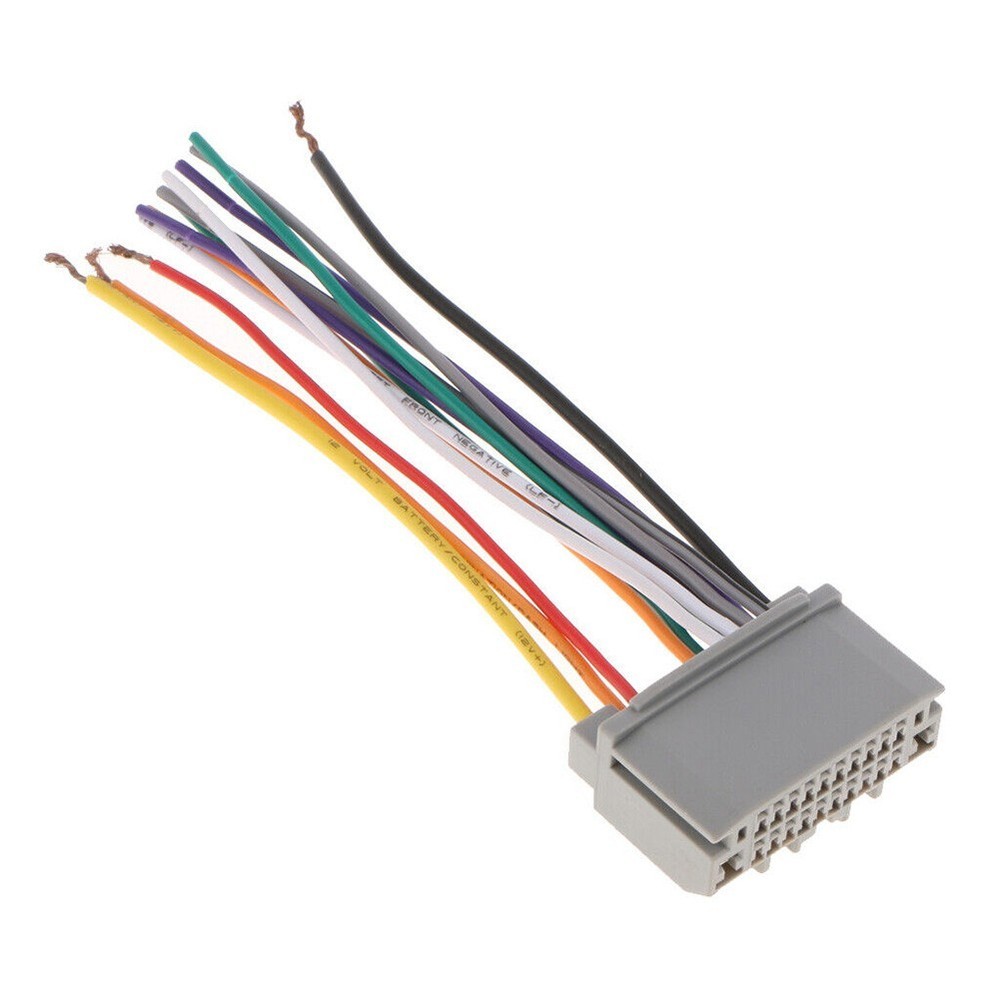 Efficient Car Audio Stereo Wiring Harness Adapter for Jeep ABS Material