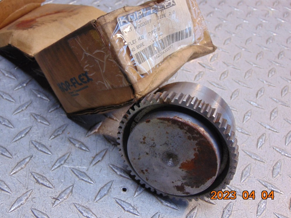 KOP-FLEX 302097 SIZE 2.0 COUPLING HUB TYPE B NO BORE see description