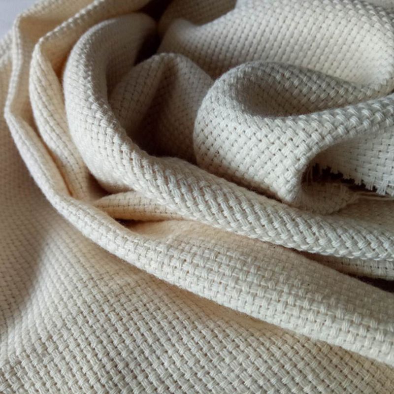 Cotton Monks Cloth for DIY Embroidery Needlework Sewing Needle Accessory