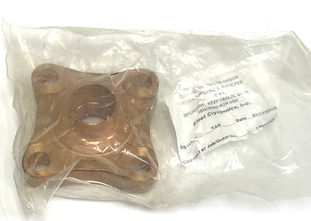 Eleet Cryogenics Copper Flange M6 32mm OD